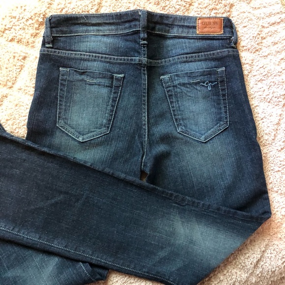 Guess Stretch Bootcut Jean Size 27 - Picture 3 of 6
